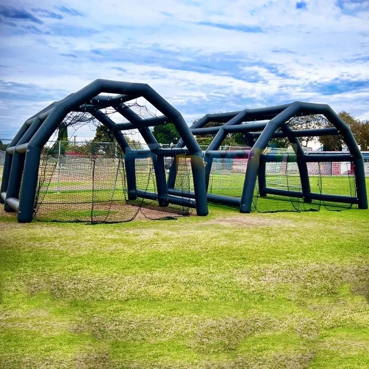 

Commercial Grade Heat Sealed Sports Field Inflatable Batting Cage For Outdoor Baseball Games