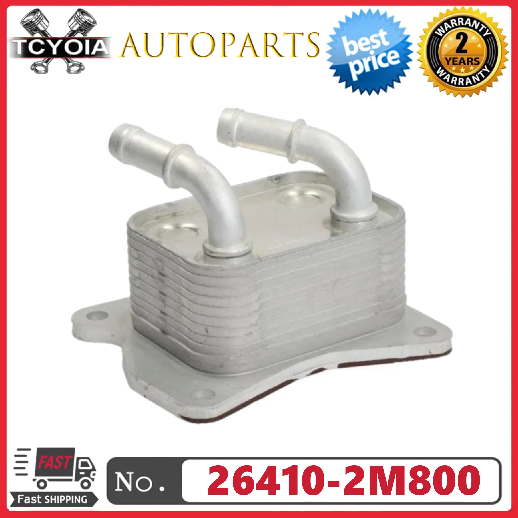 

Engine Oil Cooler 26410-2M800 264102M800 for Hyundai Elantra Tucson Sonata 2021-2023