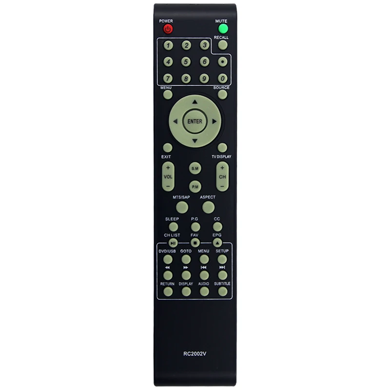 

Совместим с телевизорами VIORE LCD26VH56 LCD32VH65 LCD19VH56 LCD19VX60PB1 LCD22VH65 LCD19VH65 пульты дистанционного управления RC2002V запасные части
