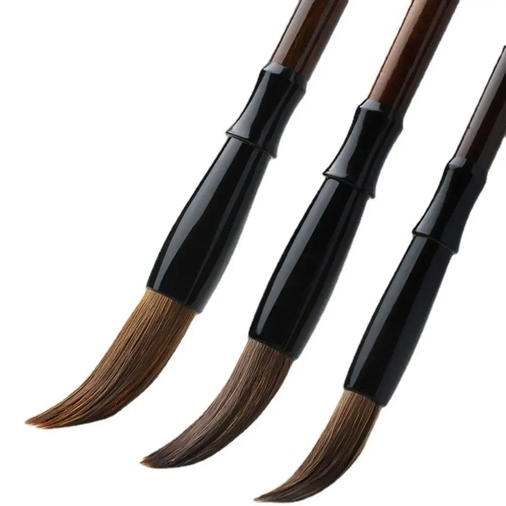 Kalligraphie Pinsel Kunst Pinsel Chinesische Pinsel Ölgemälde Skript Schreiben Pinsel Holzgriff Wolf Haar