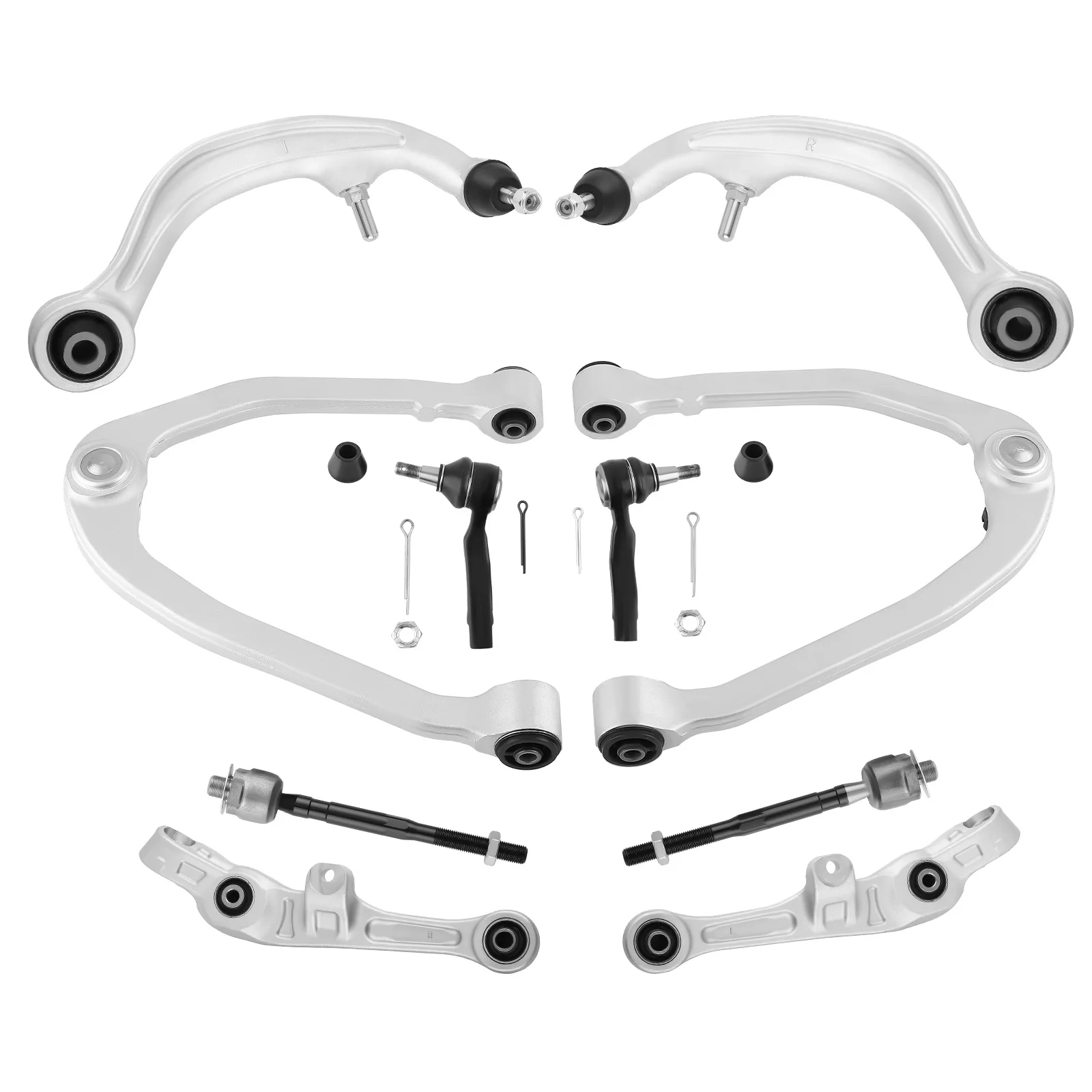 

MaXpeedingrods Suspension Kit Front Upper & Lower Control Arm For Nissan 350Z Infiniti G35 2003 - 2009 RWD
