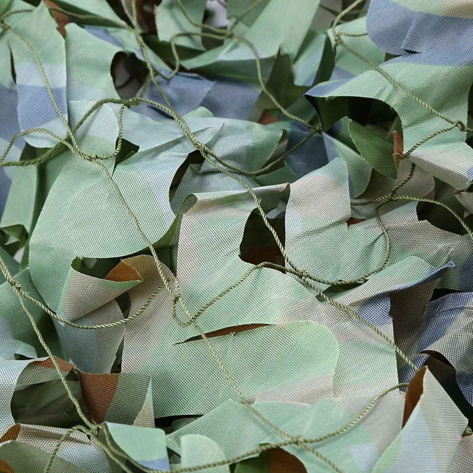 Gran descuento 1M * 2M Red de camuflaje de bosque al aire libre de alta resistencia resistente y duradera, perfecta para acampar de caza militar