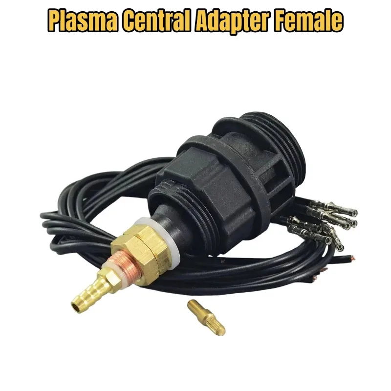 

Plasma Central Adapter Female FY0022 for Connecting Plasma Cutting Machines and Torches Compatible with Models accessories