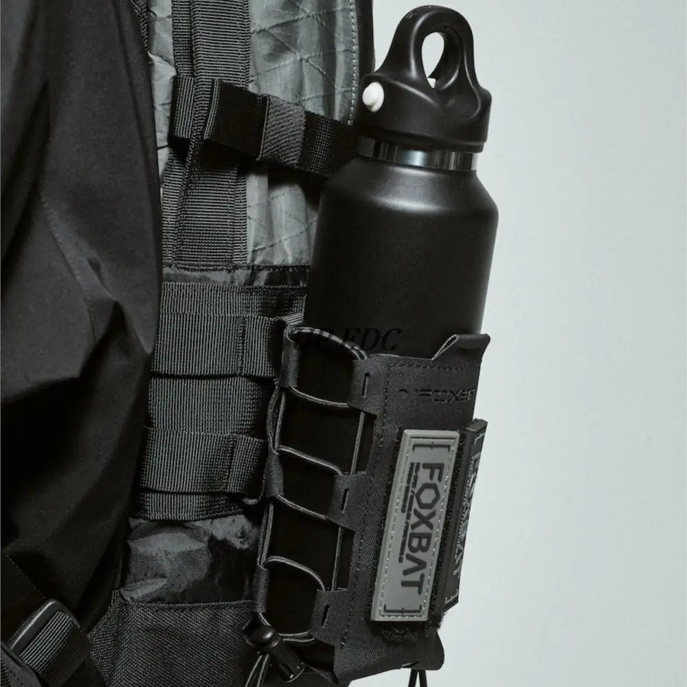 FOXBAT ACS-20 Functional Water Bottle Sleeve Tactical Dual Backpack Crossbody MOLLE Side Bag