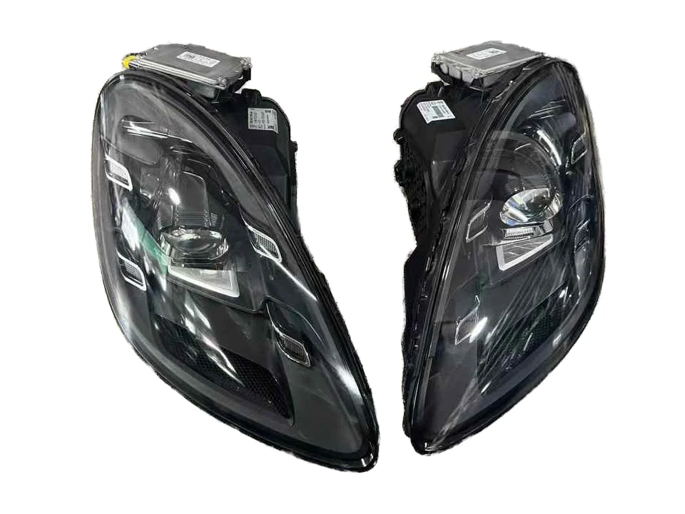 High-End 12V Matrix LED Headlights For 718 982 High Quality Glass Front Lighting Remanufactured 70W 4000 Lumens 3000K