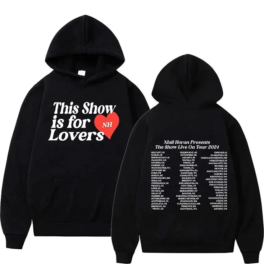 

Niall Horan The Show Live on Tour Мужская толстовка с капюшоном Повседневная высококачественная модная толстовка с принтом нового альбома
