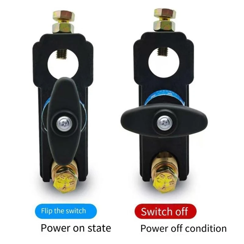 

High Performances Marine Battery Disconnect Switch 12V 24V Protect Electrical Systems for Secure Safe Vehicle Isolation