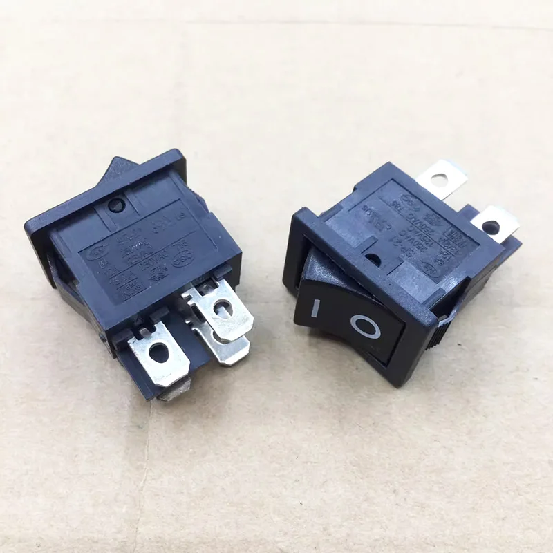 1~5pcs/lot Ship-shaped switch SR-21 four-pin two-position rocker power switch 13A high current 15*21MM
