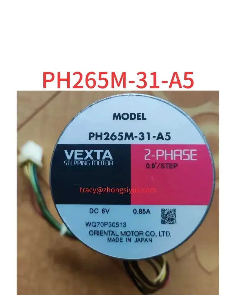 

Used stepping motor PH265M-31-A5 DC6V0.85A