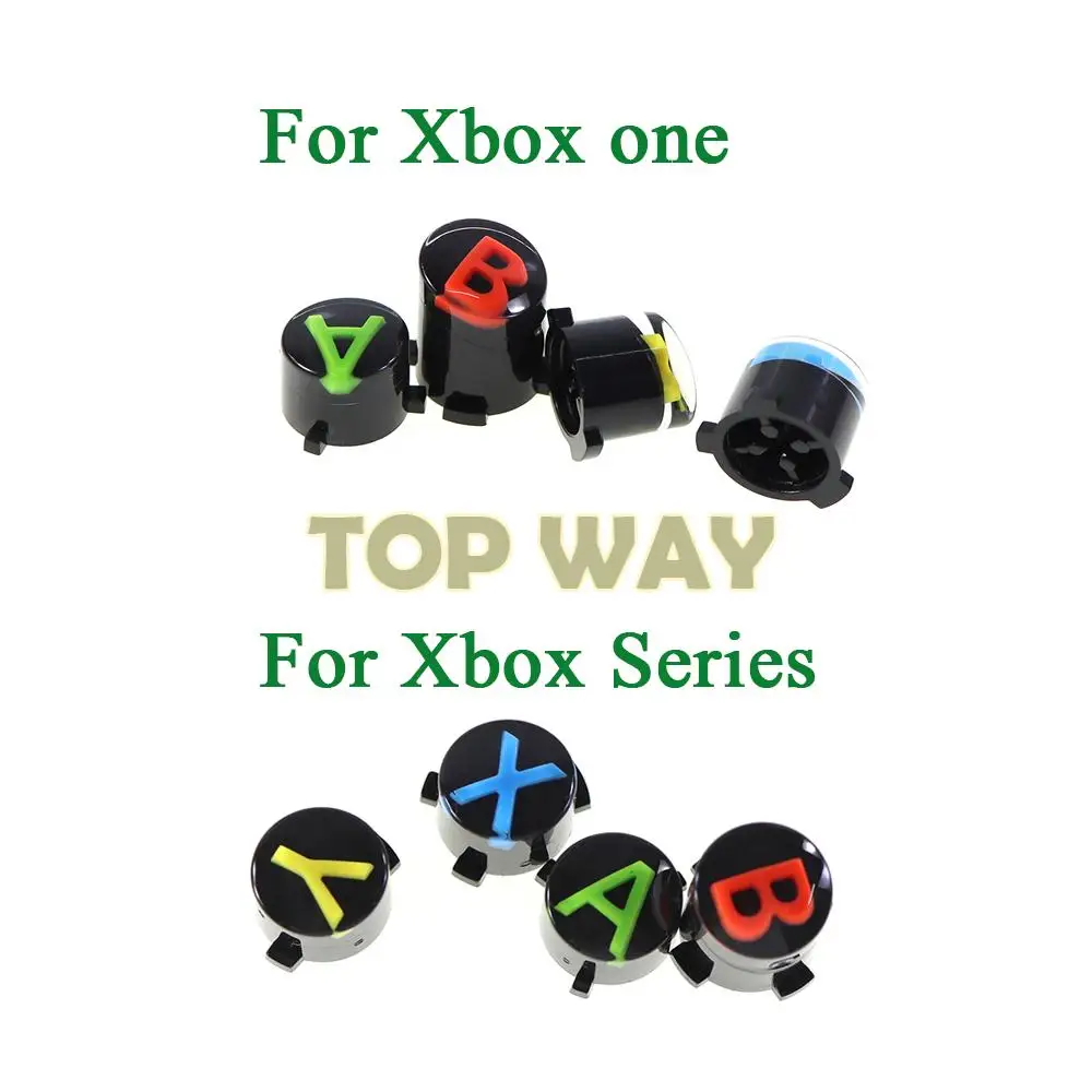 

100sets For Microsoft XBOX ONE XBOXONE A B X Y Button Replacement ABXY Key Buttons For XBOX Series Controller Buttons