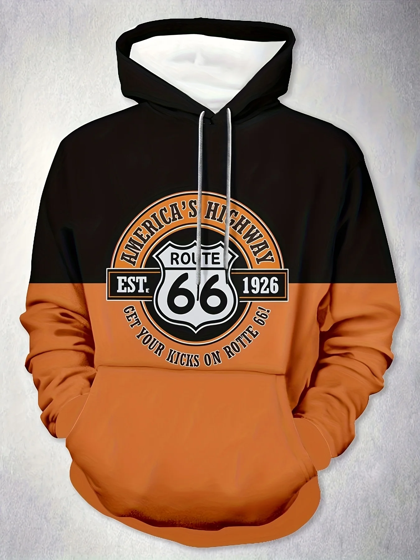 ثلاثية الأبعاد مطبوعة الرجال هوديي رواية و الرجعية طويلة الأكمام البلوز الشارع الشهير للجنسين ملابس رياضية كاجوال الخريف والشتاء البلوز #1