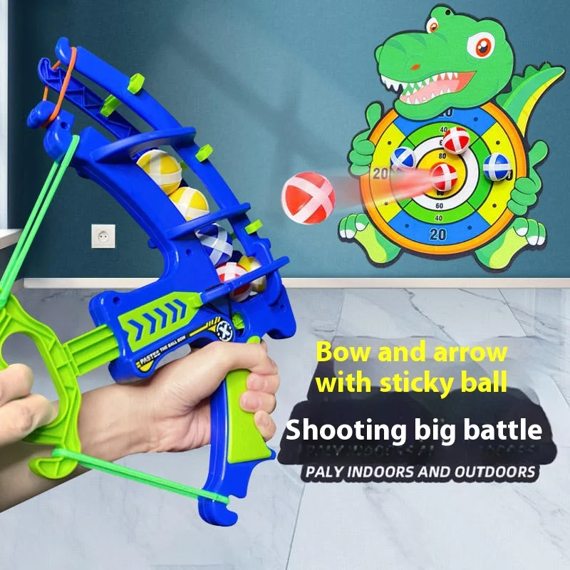criancas-dos-desenhos-animados-brinquedos-esportivos-arco-e-flecha-tiro-dinossauro-alvo-pegajoso-arco-elastico-jogando-bola-brinquedos-ao-ar-livre-indoor-para-crianca