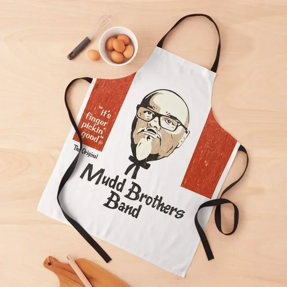 

Mudd Brothers Colonel Monty Distressed Apron kitchen and home restaurant accessories Smock for hairdressing Men's Kitchen Apron