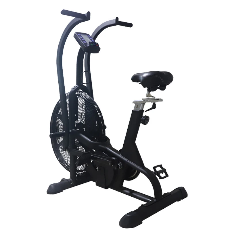

Professional Commercial Air Bike for Cardio Training Foldable Indoor Upright Bicycle New Exercise Equipment for Home Fitness