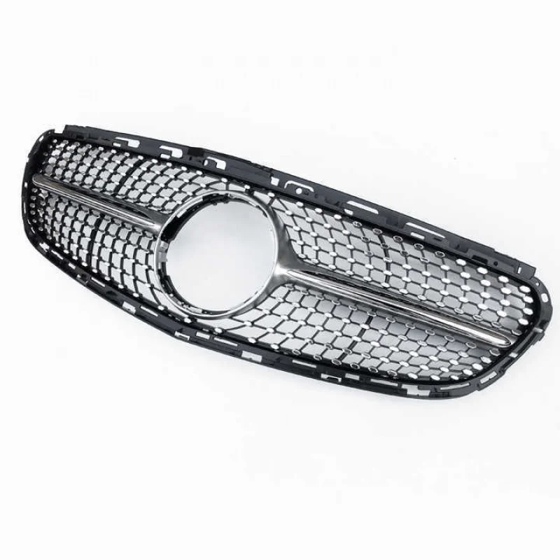 

Подходит для модели Mercedes-Benz E-Class W212 14-15, модифицированная решетка звездного неба, вертикальные полосы, решетка воздухозаборника переднего бампера