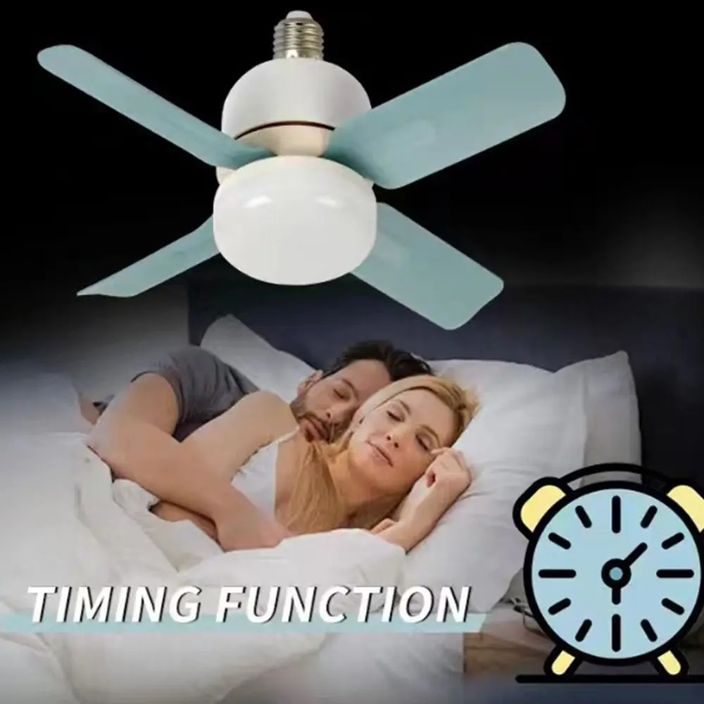 

with Lights E27 Socket Ceiling Fan Dimmable with Remote Control Ceiling Lamp Energy Saving 14W Ceiling Fan Light Kitchen Balcony