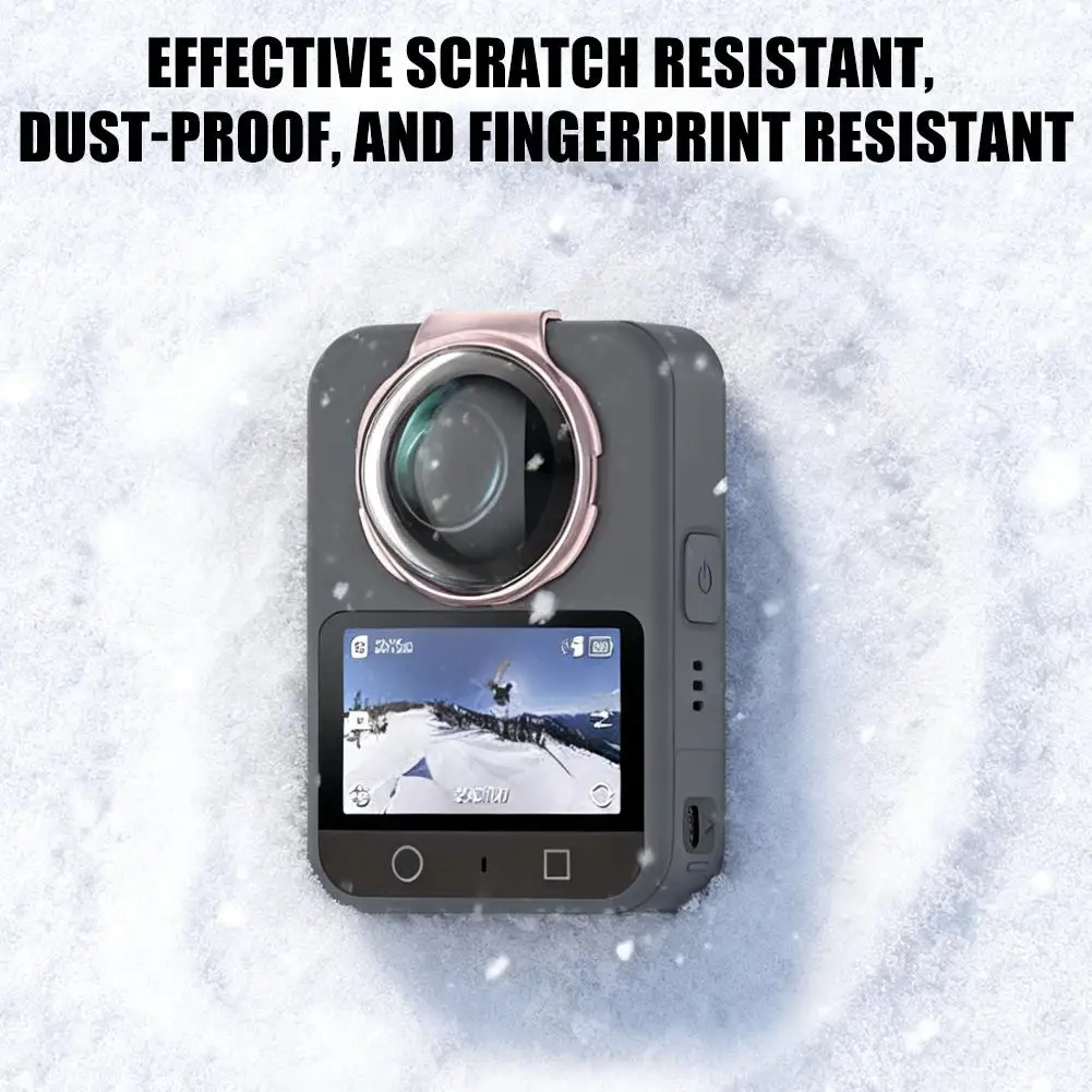 ل DJI OSMO 360 عدسة واقية مرآة كاميرا زجاج الغطاء الواقي الغبار ومقاومة للخدش ملحقات الكاميرا #3