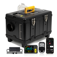 ToolBox 8KW 12V&24V 230V Diesel Air Heater With Bluetooth APP Control &Thermostatic Parking Night heater for Car RV Camper Tent