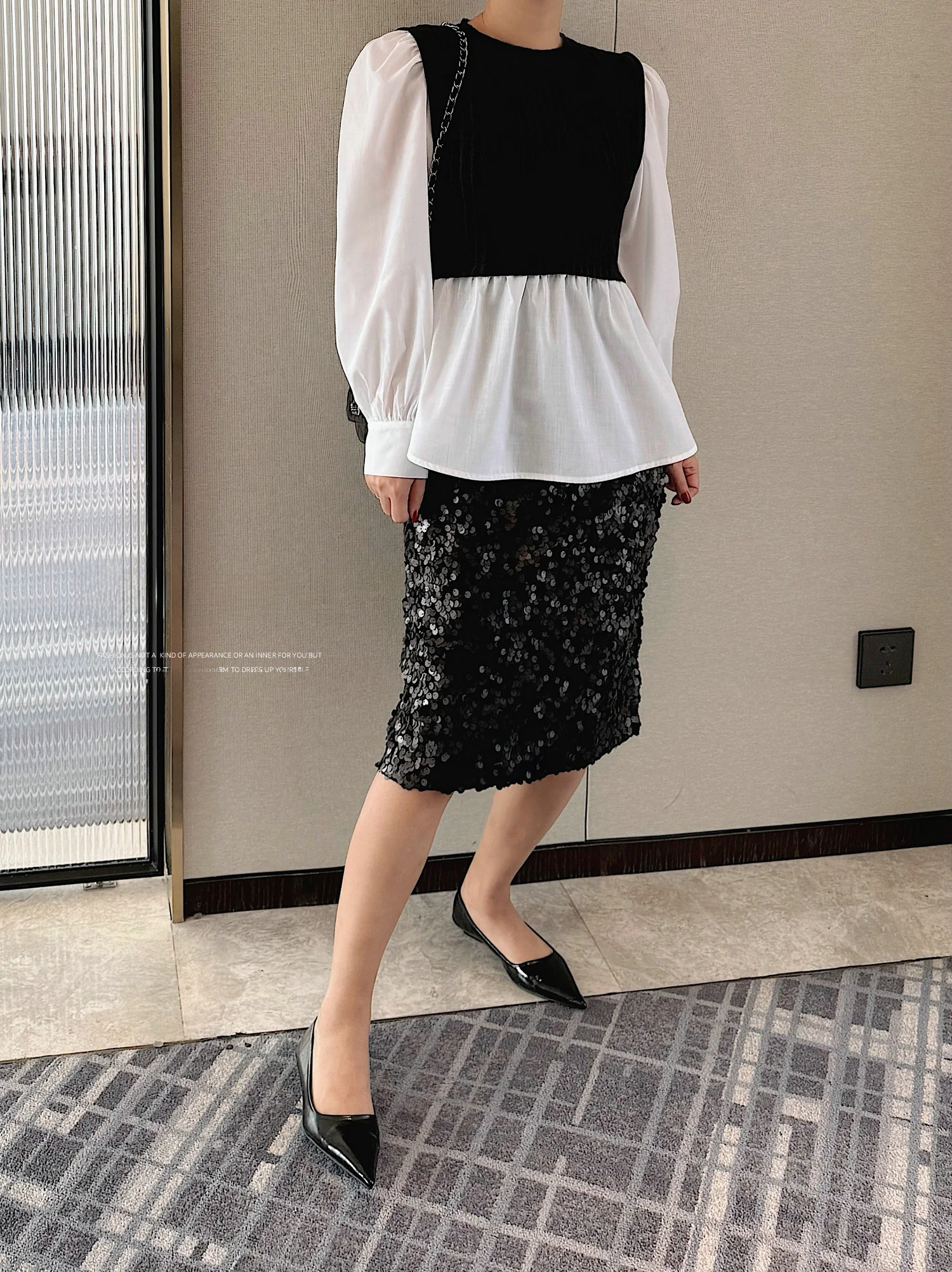 

Женская длинная свободная рубашка JINGONI в корейском стиле, весна 2026, новинка, с круглым вырезом, на пуговицах, повседневный модный топ