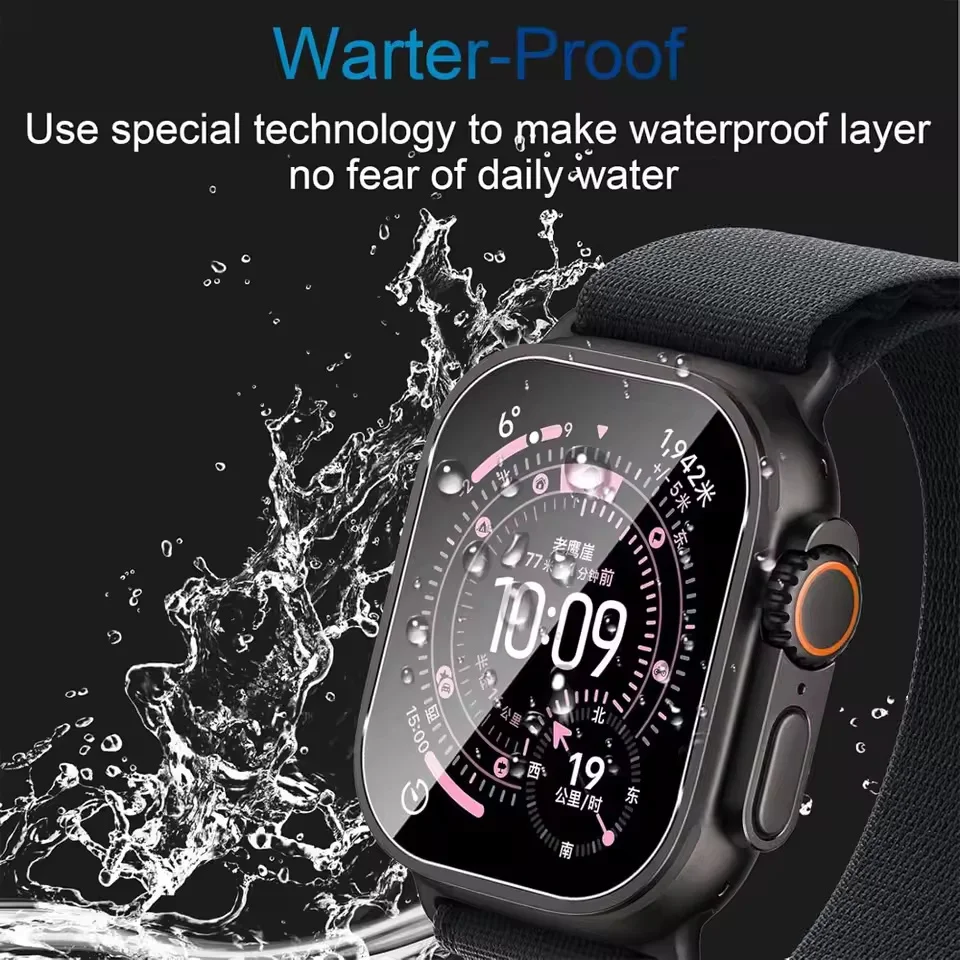 1/3/5Pcs Anti-scratch Film for Apple Watch Ultra 3 2 49mm SmartWatch Clear Tempered Glass Screen Protector for iWatch Ultra3/2/1