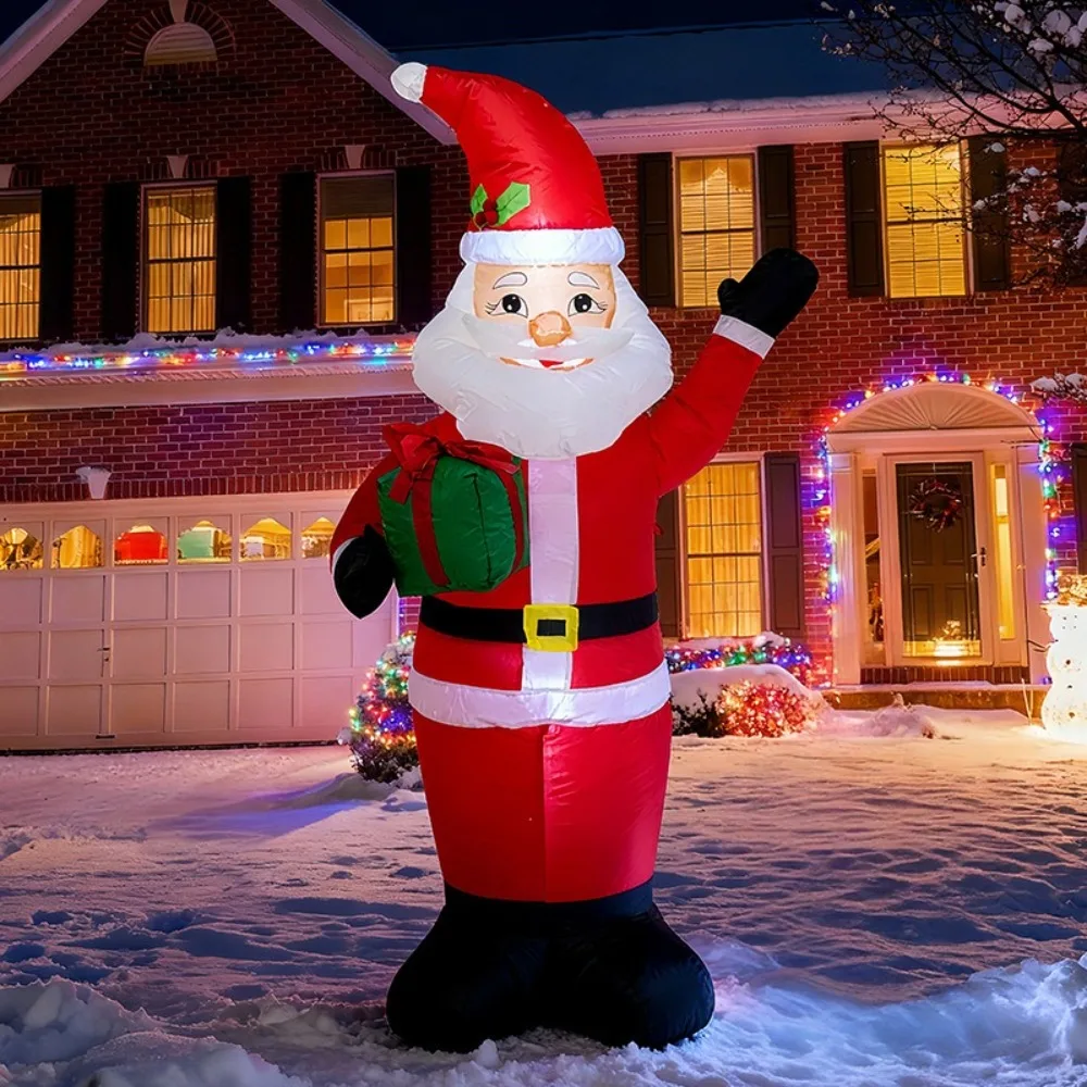 Courtyard Party Santa Claus Inflatable Model Festival Stage Performance Venue Layout Decoration Christmas 5 Feet/1.5m Ornament