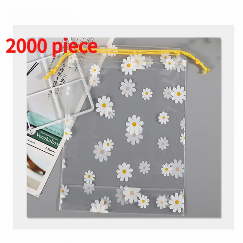 

20 00piece.Custom.Promotional Hot Sale Plastic Bags Corn Starch Makeup Cotton Packing Travel Storage Drawstring Bag