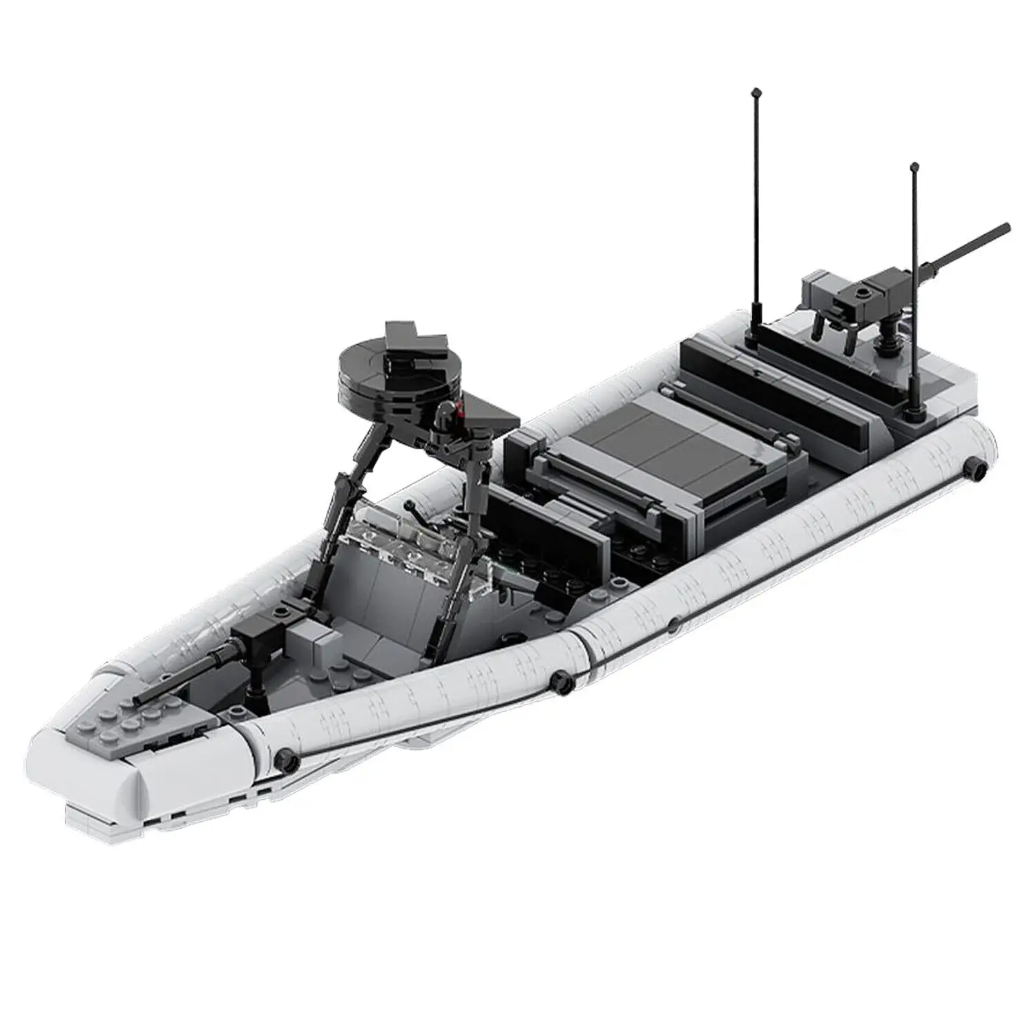 The 11-meter Naval Special Warfare Rigid Inflatable Boats 501 Pieces MOC