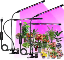 USB Phyto Lamp Full Spectrum Hydroponics Bulb LED Grow Light LED Indoor Plants Lamp For Greenhouse Veg Flower Phytolamp Grow Box