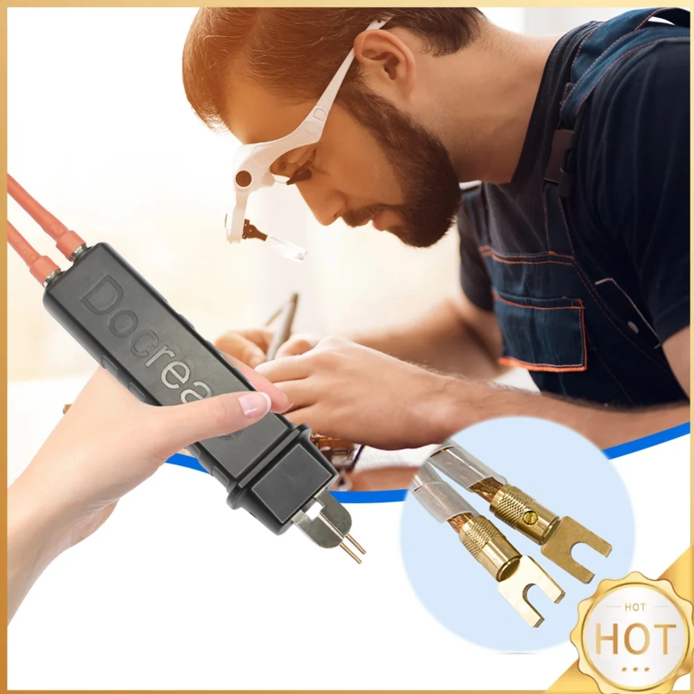 Handheld Mini Portable Spot Welder Auto Trigger DIY Battery Spot Welder Pen Battery Spot Welding Pen for 18650 Battery