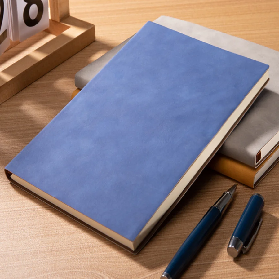 A5 multi-color large popular retro sheepskin large business office notebook, postgraduate entrance examination