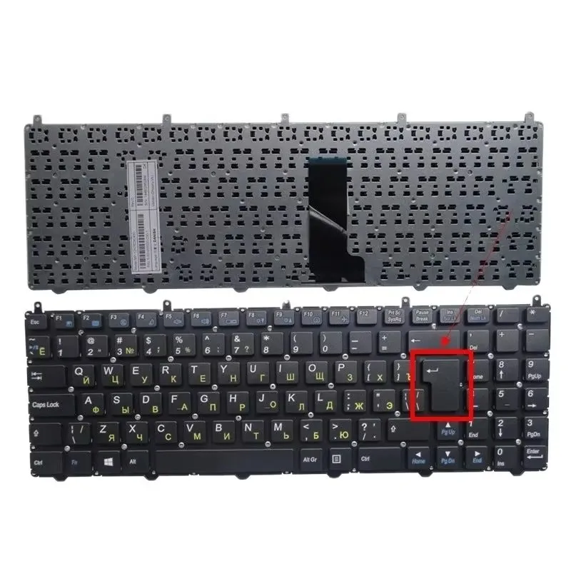 Keyboard for DNS Clevo W650 W650SRH W655 W650SR W650SC R650SJ W6500 W650SJ w655sc w650sh MP-12N76SU-4301 DEXP Russian RU Layout