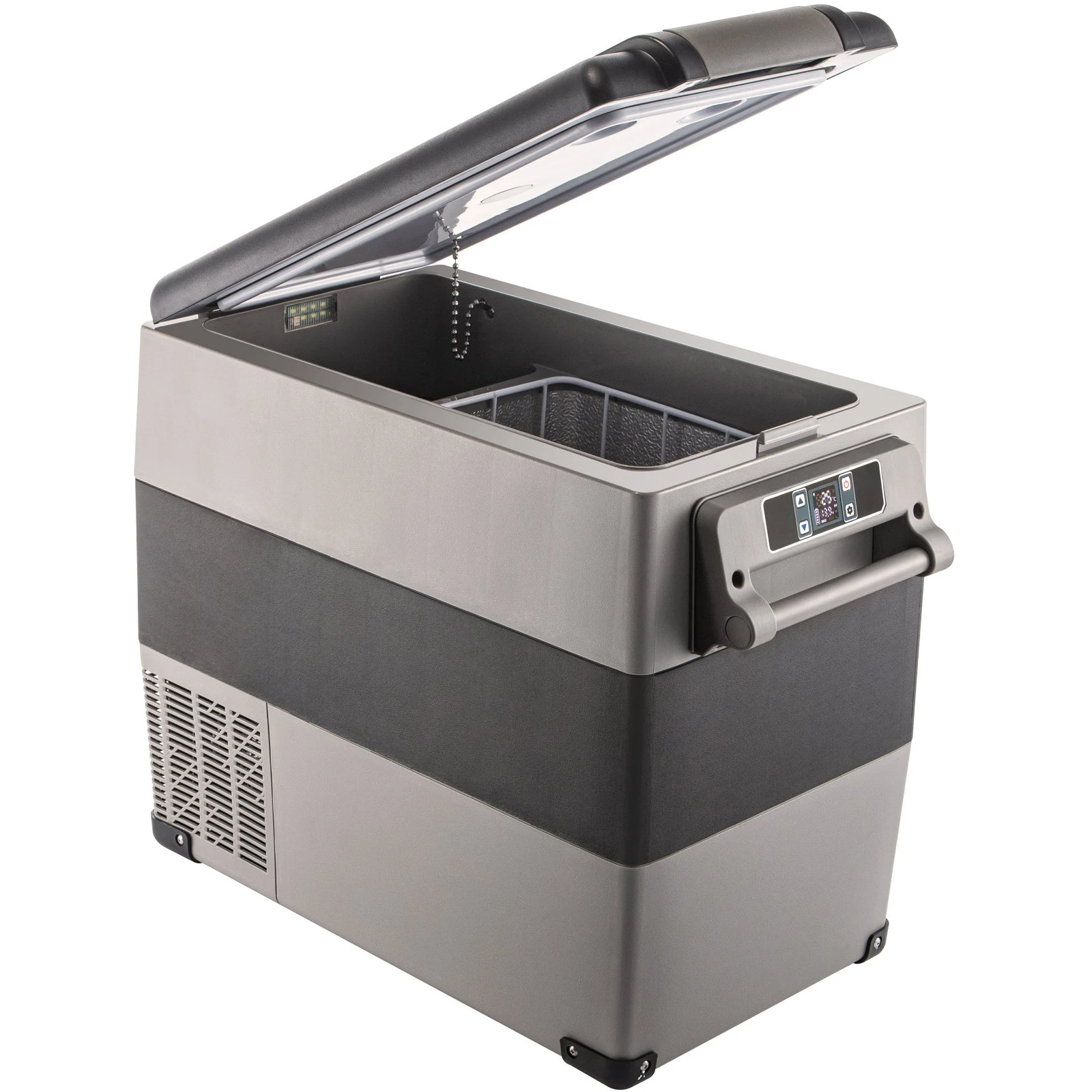 Refrigerador para Auto SIHAO de 15-50L, Nevera para Auto de 12V, -4°C ℉ -50 ℉   Enfriador con Compresor de Rango Ajustable, 12/24V DC y 100-240V AC para Exteriores