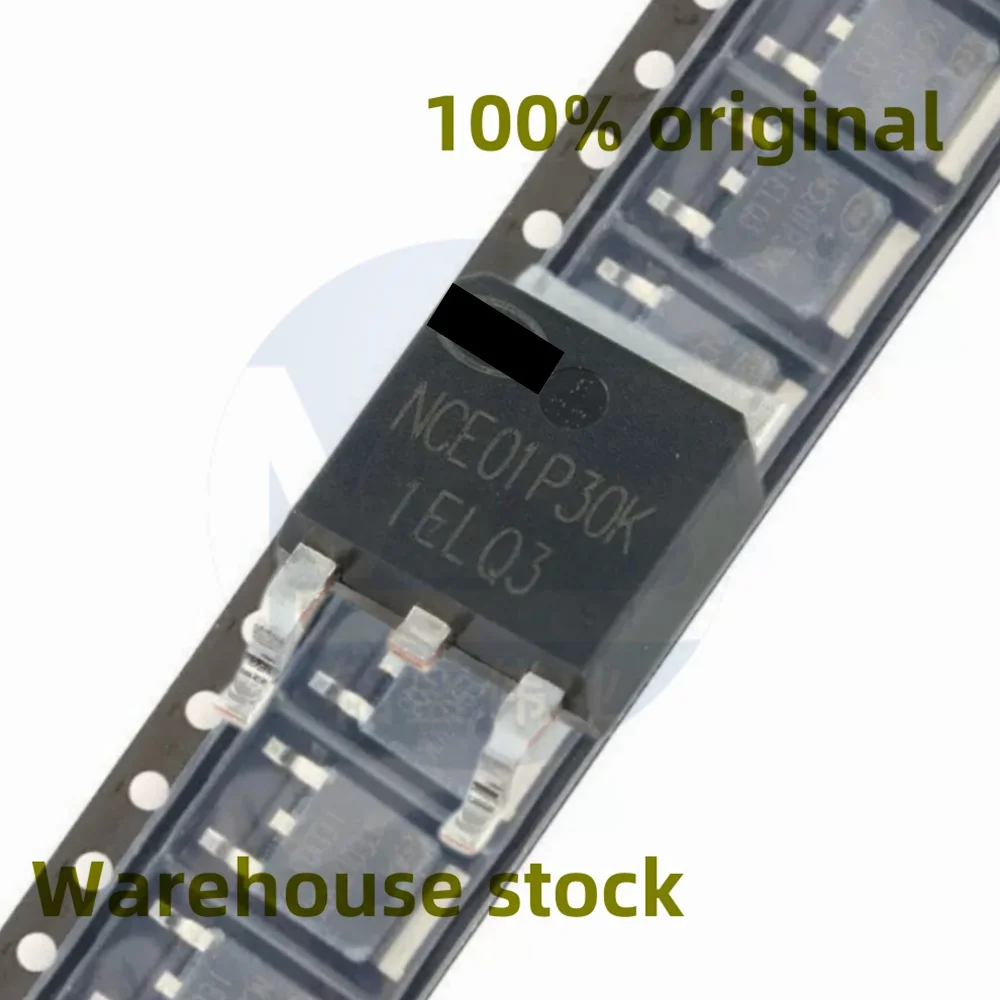10PCS 100% New NCE01P30K 100V 30A Surface mount TO-252-2 P-channel MOSFET