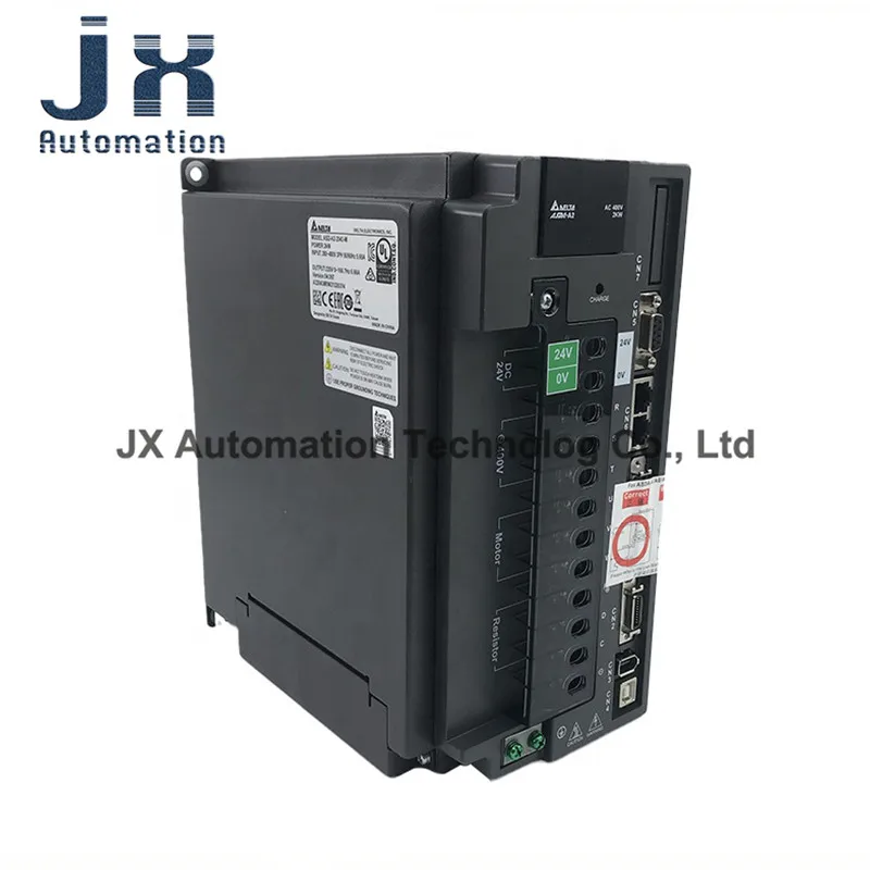 محرك سيرفو يعمل بالتيار المتردد الأصلي من سلسلة Delta ASD-A2 بقدرة 400 فولت 2 كيلو وات ASD-A2-2043-M