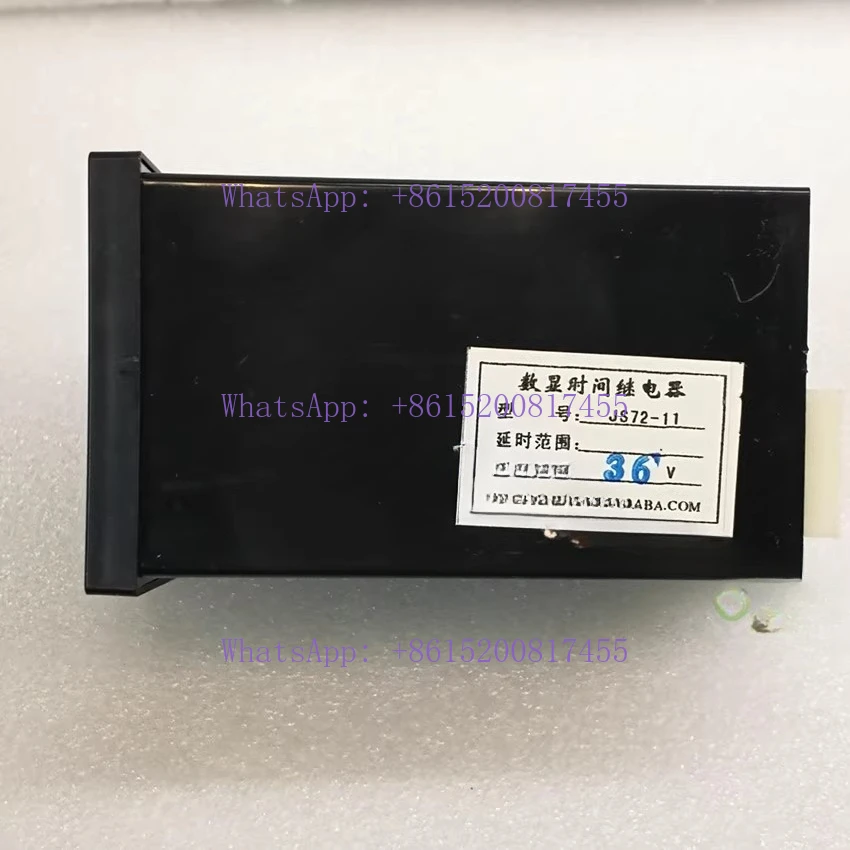Flat crimping machine Threading machine Universal time relay Delay 24v 36v 220v JS72