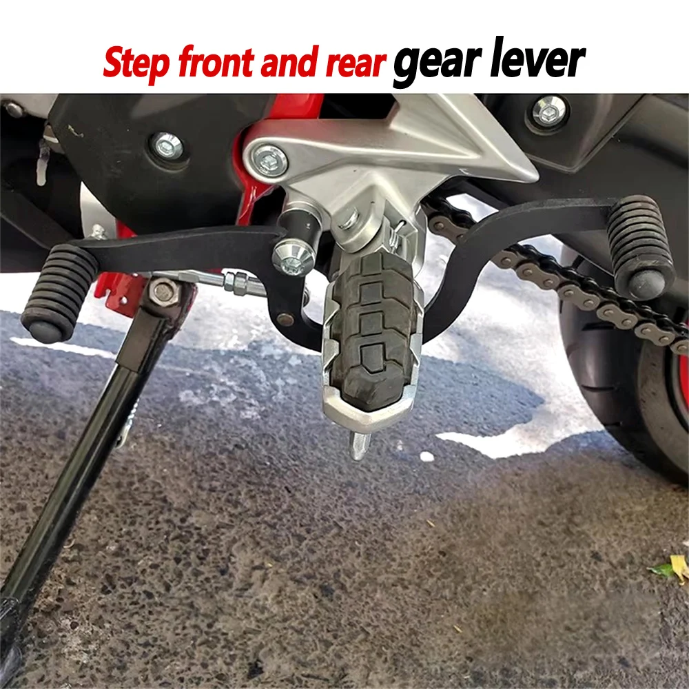 

For Loncin VOGE 300AC 300R 300RR front and rear step shift lever modification 350AC Thickened High-quality gear lever