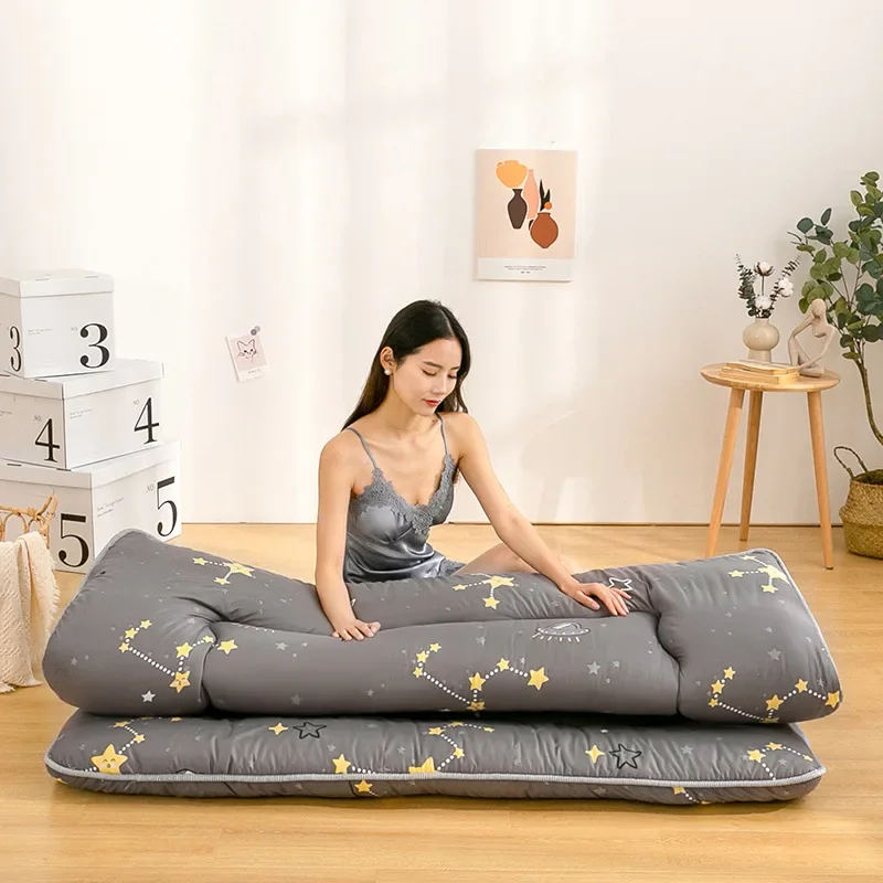 Japanese-style thickened tatami mattress lazy bedroom floor artifact foldable mats household bed mattress floor sleeping pad