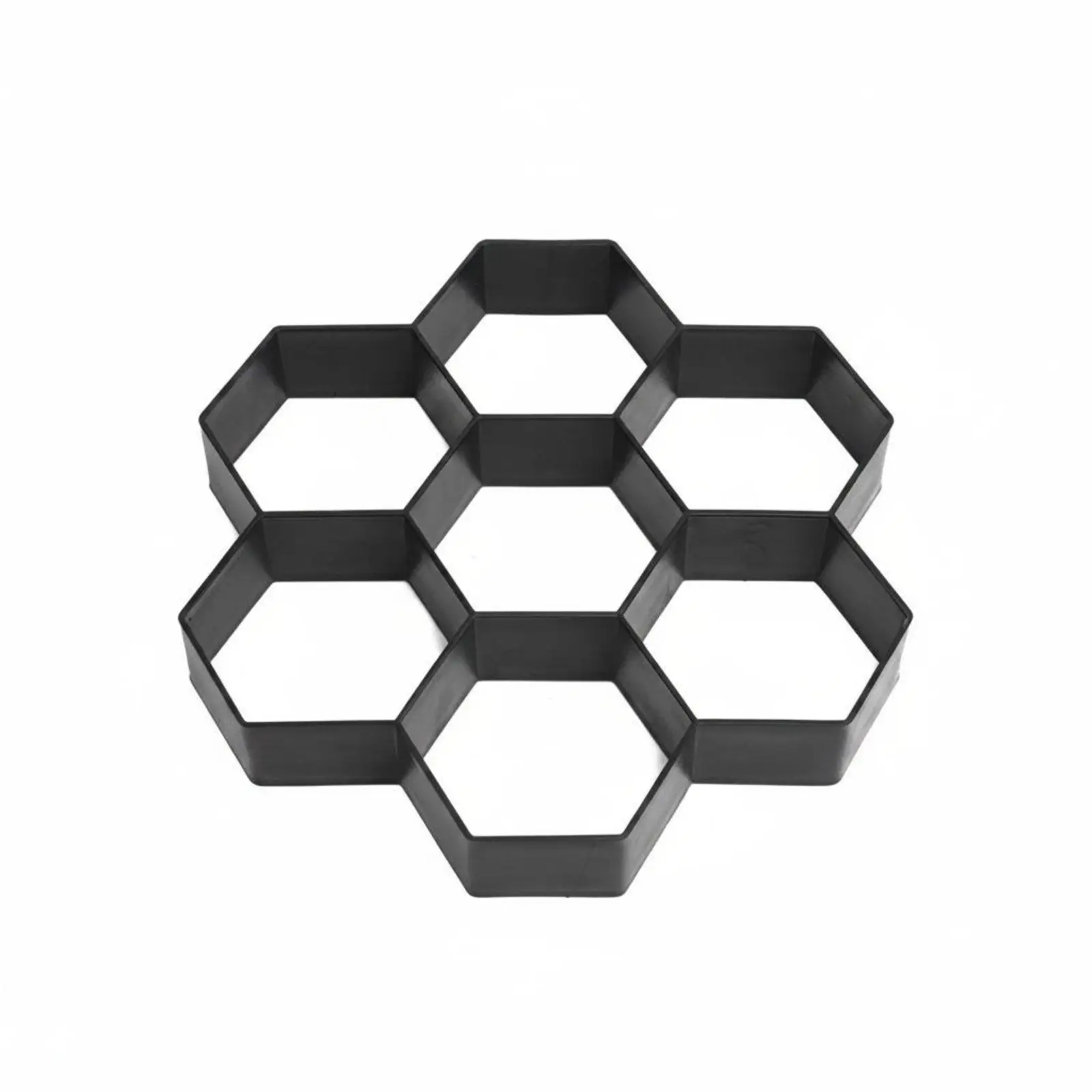 Hexagonal Concrete Paving Former Reusable Hexagon Paving Former Easy to Use for Landscapers, Contractors, Walkway, Yard,