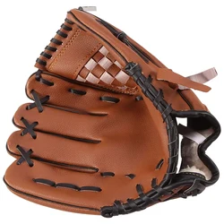 Sport 2 Farben Baseball handschuh Softball rechte Hand für Erwachsenen zug