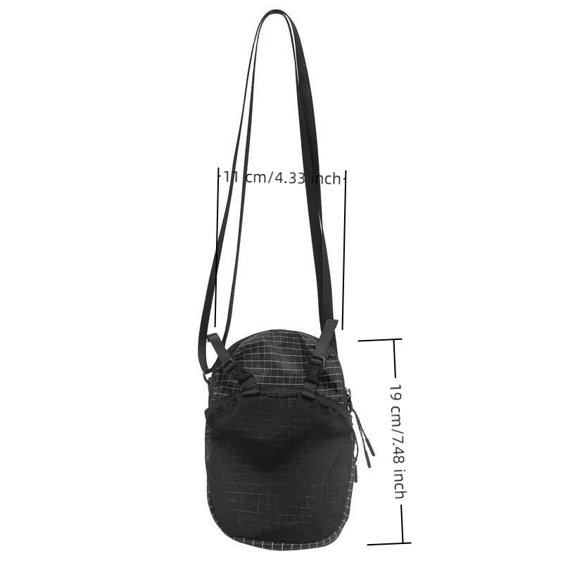 Wasserflaschenhalter mit Handytasche, Wasserdicht, Verstellbarer Riemen, Nylon-Rucksack-Schultergurt-Tasche für Radfahren, Wandern, Camping – Detail 2