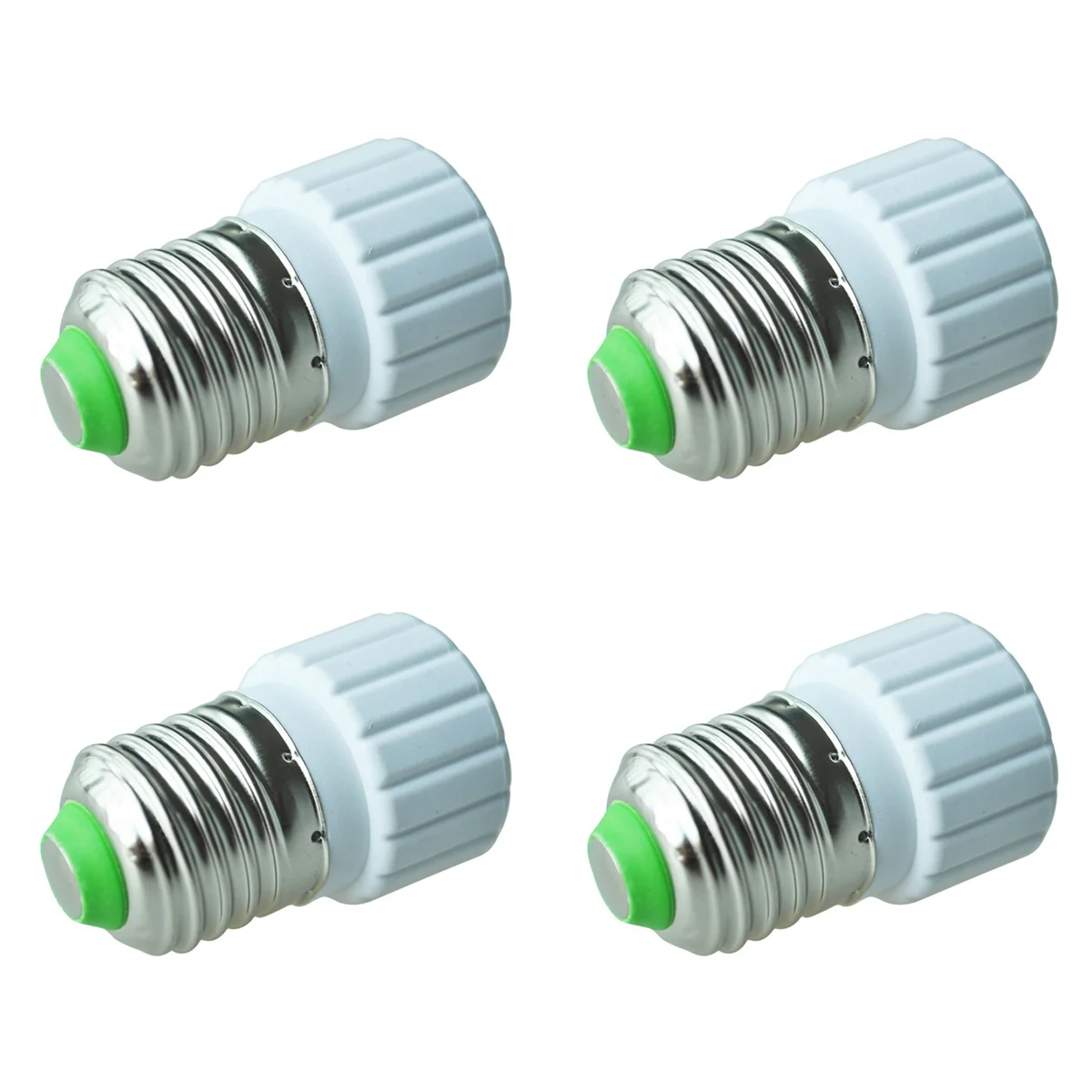 

A72P 4X E27 к GU10 Удлинительное основание Светодиодная лампа CFL Адаптер лампы Преобразователь Винтовая розетка