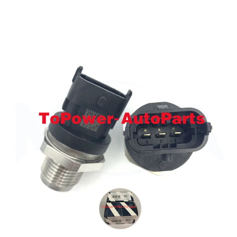 

Fuel Rail Pressure Sensor 0281002865 55195077 7701056064 32G6109100 For FIATT KIAA Hyundaii Mitsubishii