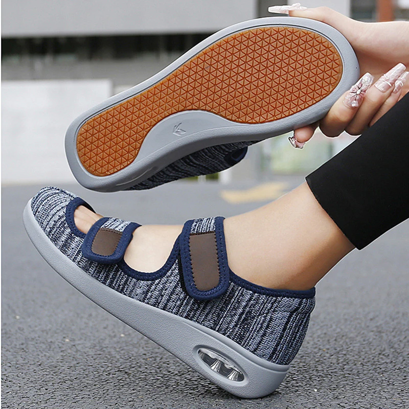 Casual Sandals Orthopedics Wide Feet Swollen Shoes Thumb Eversion Adjusting Soft Comfortable Diabetic Shoes Mom Dad Shoes