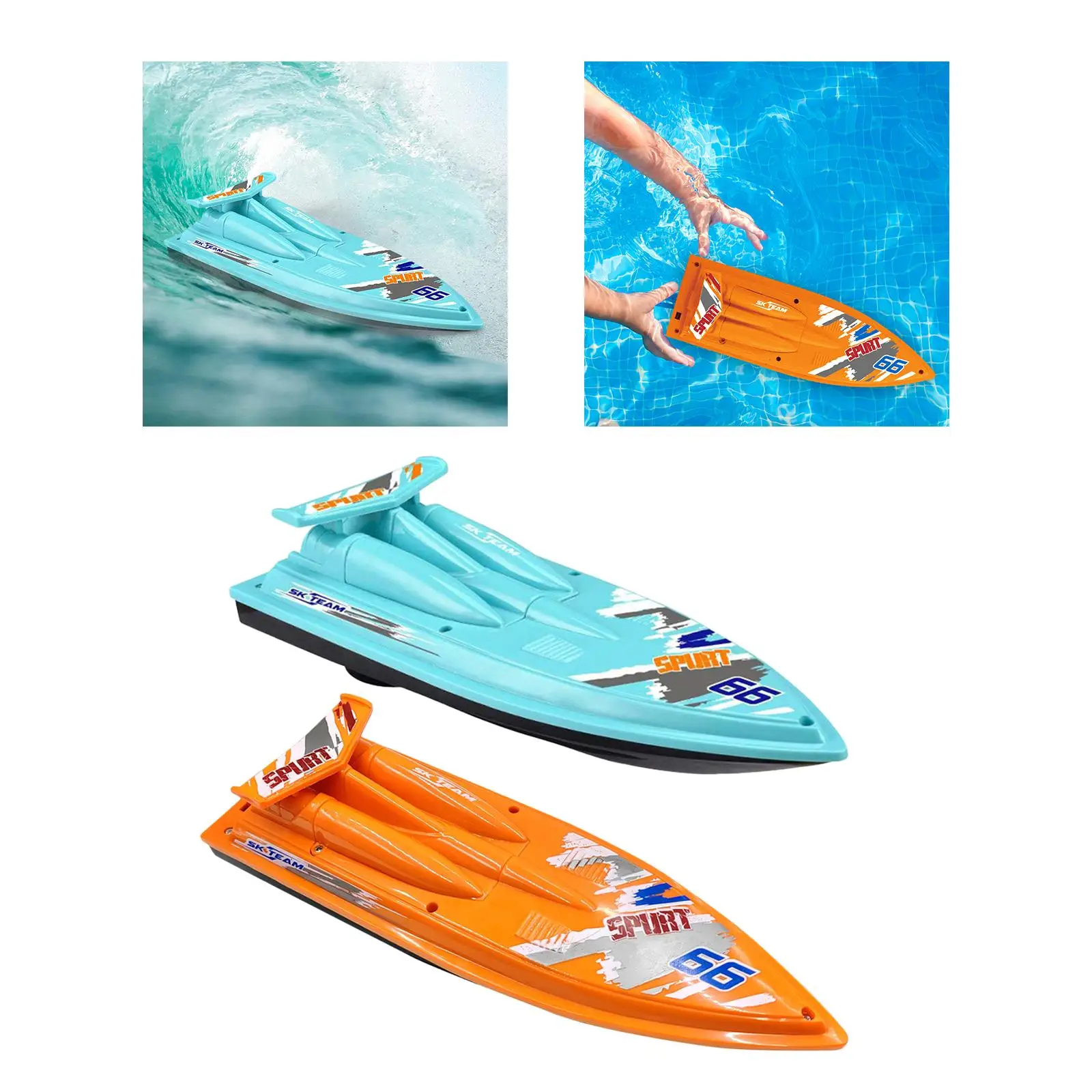 Speed Boat Water Toy para crianças, Outdoor Playing Pool Toy, Yacht Tub Toy, Birthday Party Favors, Preschool Kids Gift, Verão