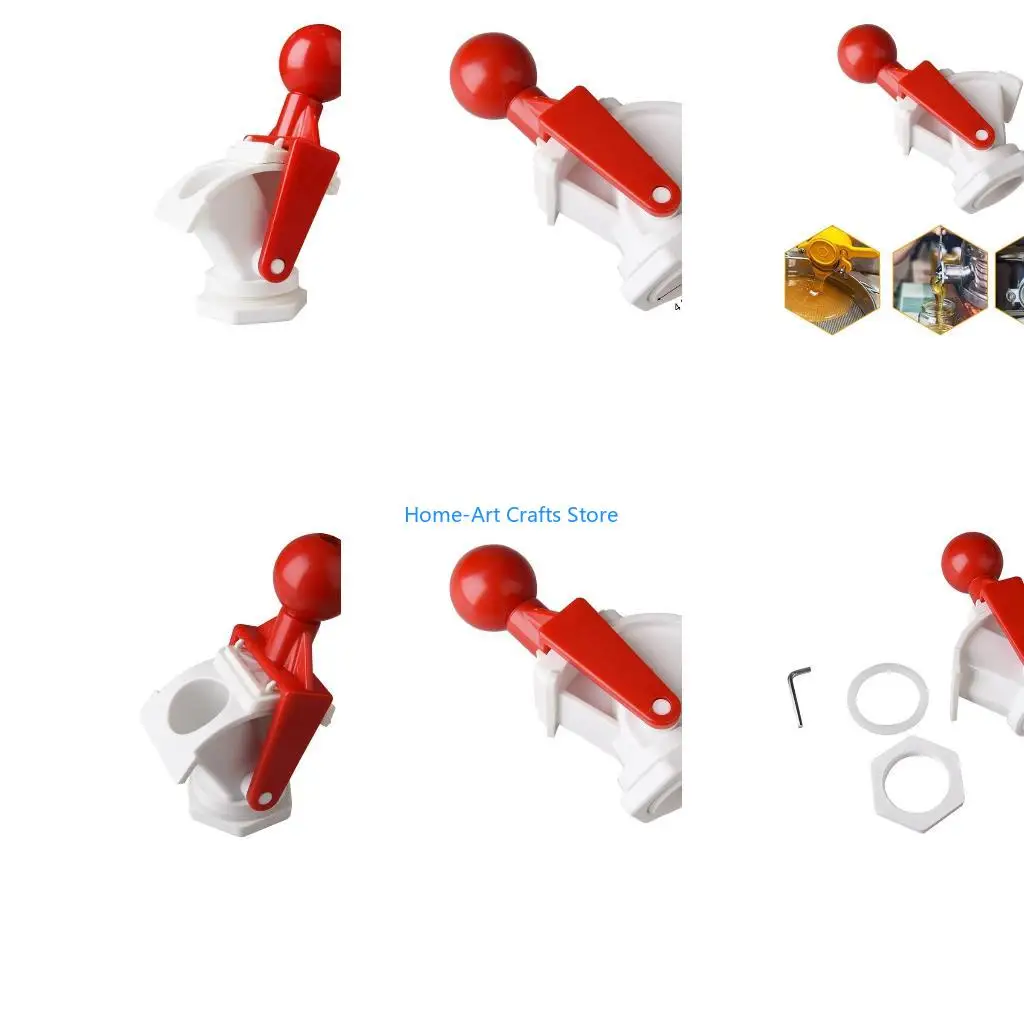 Y3NA Multifunctional Honeys Harvesting Valves for Easy Use Flows Controlled 48mm Calibers Sturdy ABS Plastic Materials