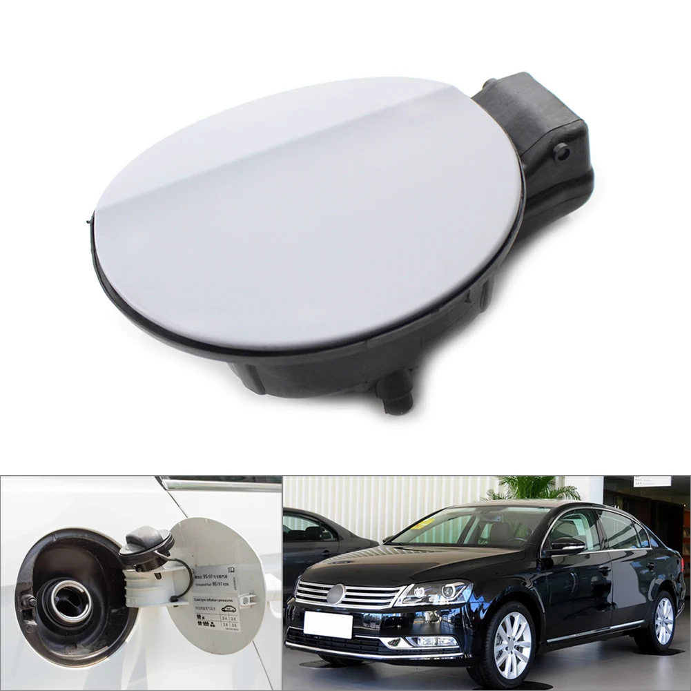 Auto Fuel Filler Door Lid Flap Cover 3AD809857 For VW PASSAT B7 2012 2013 2014 2015 Unpainted Car Accessories Parts