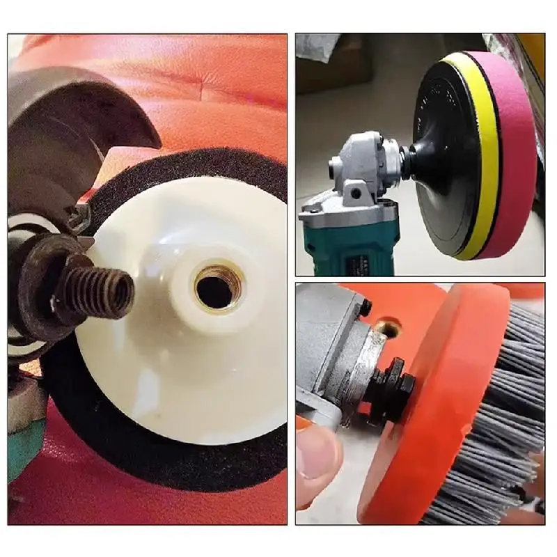 Angle Grinder Thread Adapter M10 To M14/M16 Thread Converter Quick Connect Adapter For Angle Grinder Cutting Disc Saw Blade