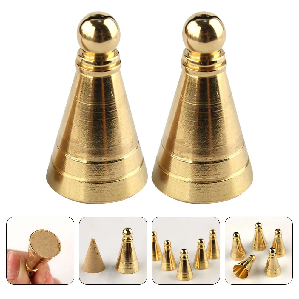 Brass Tower Incense Mold Agarwood Powder Making Seal Cone Tool Mould Shaping Holder