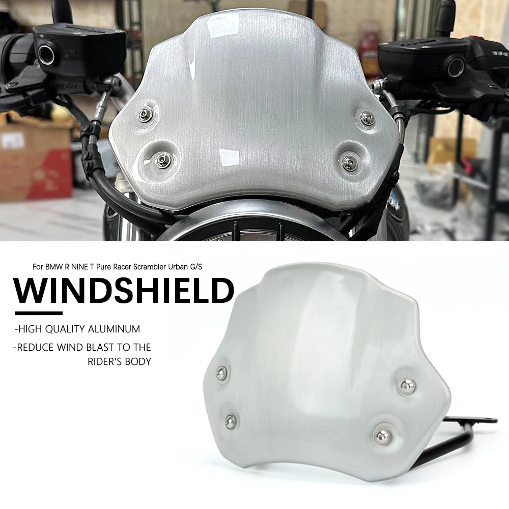 

For BMW RNINET Racer RnineT Pure R NINE T Scrambler R NineT Urban R9T r9t Windshield Wind Deflector Motorcycle Protector Parts