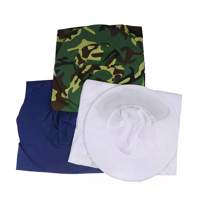 Protective Beekeeping Jacket Veil Smock Equipment Bee Keeping Hat Sleeve Suit